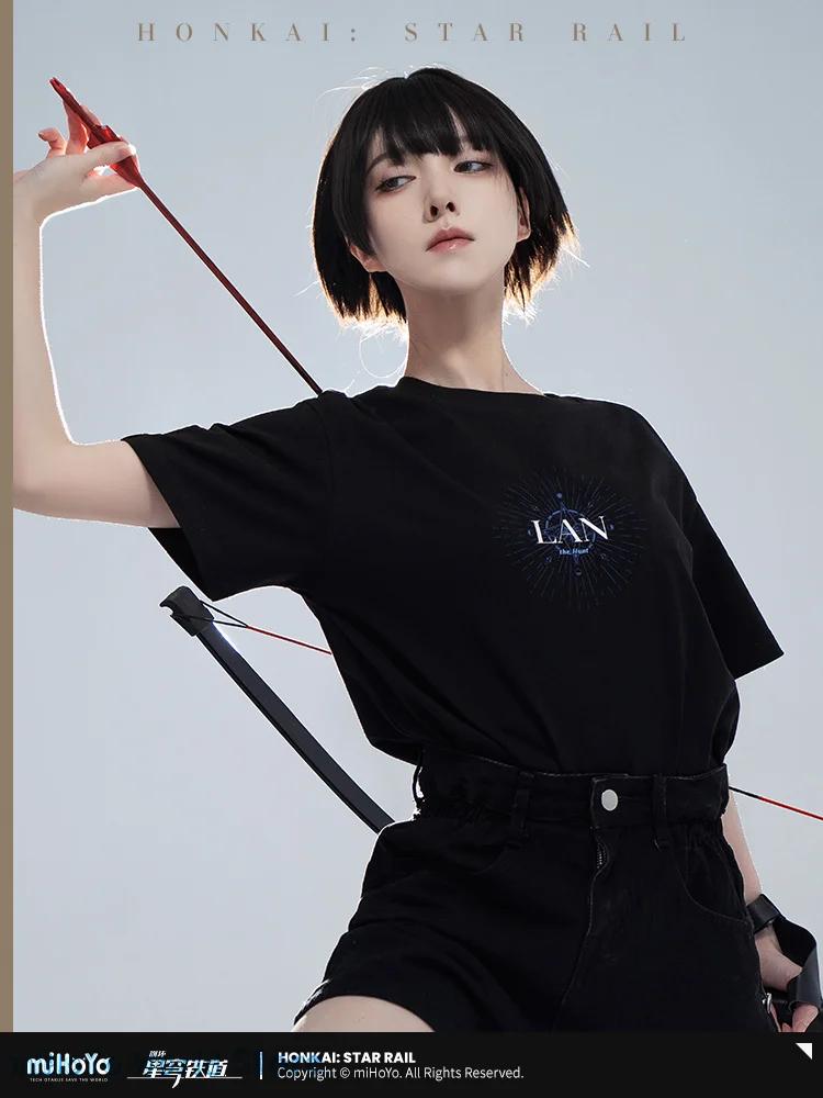 MiHoYo   Honkai Star Rail ÷   ϴ ׸ ø Ƽ Doujin Cosplay Short Sleeve  ȭ